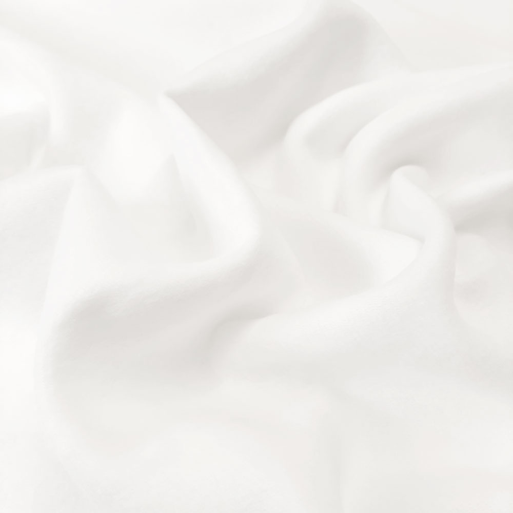 Daniel - Öko-Tex® Baumwoll Molton - Tischdeckenunterlage Heimtex - Weiß